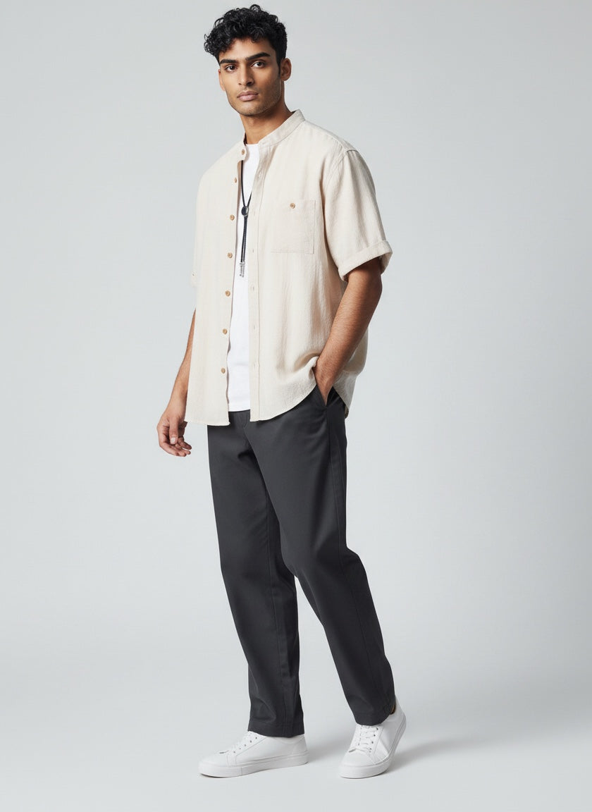 Ellmont London | Men’s Cotton Summer Shirt Comfortable Fit