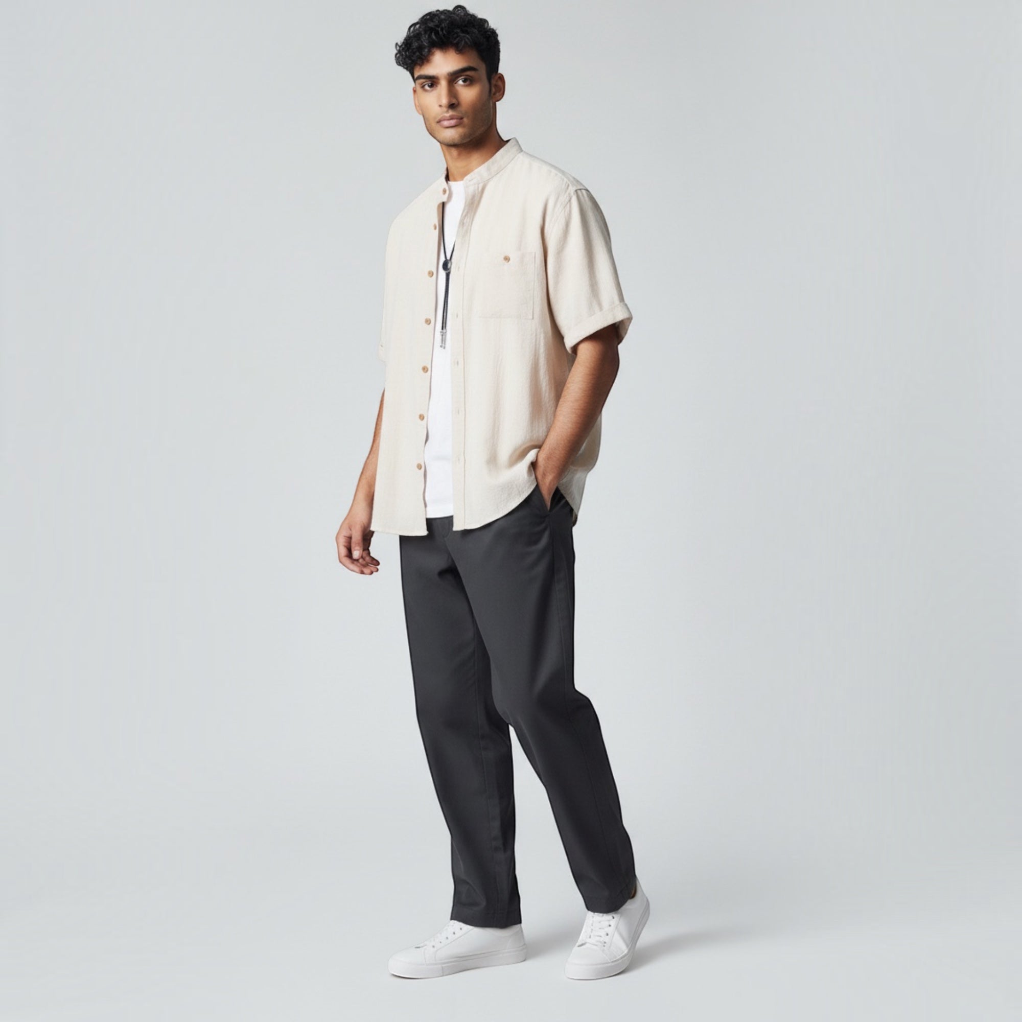 Ellmont London | Men’s Cotton Summer Shirt Comfortable Fit