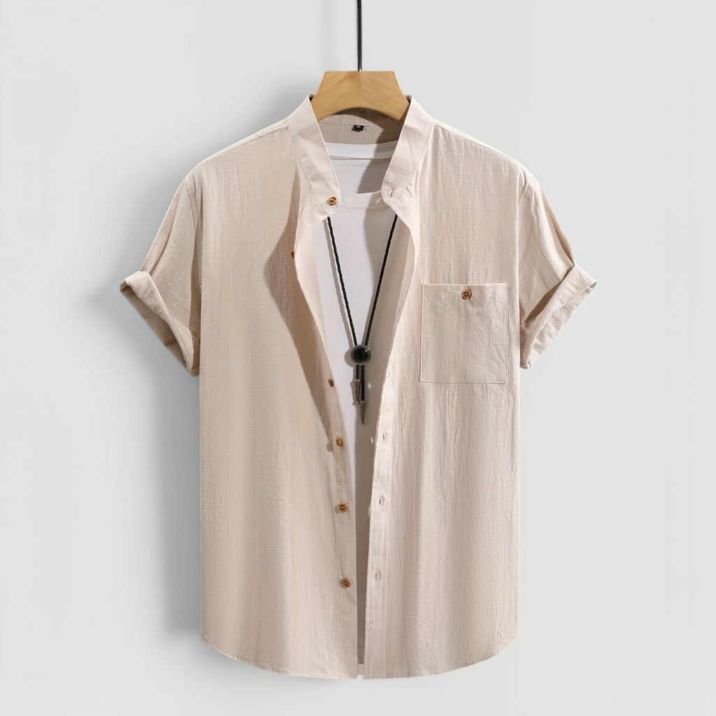 Ellmont London | Men’s Cotton Summer Shirt Comfortable Fit