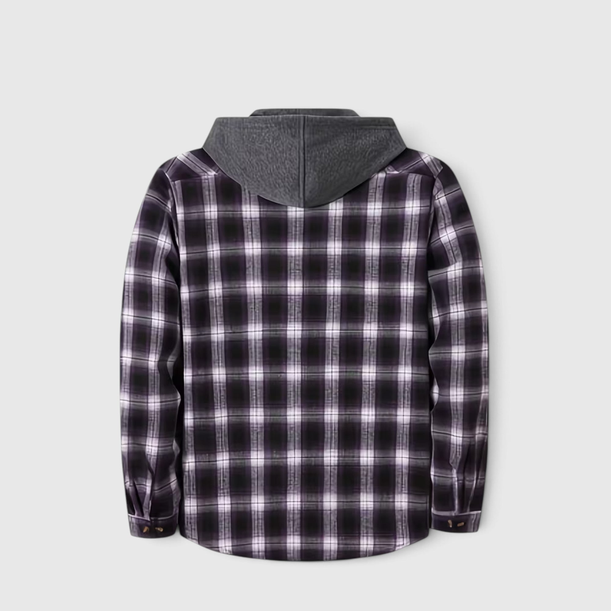 Nicholas | Men's Hooded Flannel Shirt Jacket – Everyday Plaid Layer