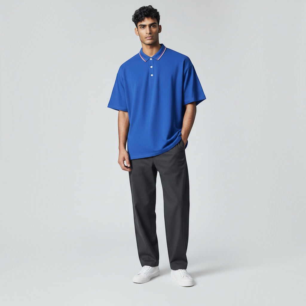 Ellmont London | Men’s Luxury Polo Shirt Lightweight Stretch Fit