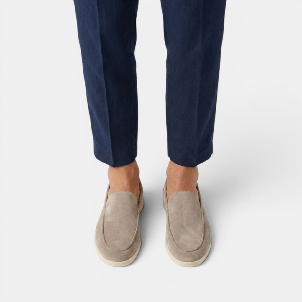 Ellmont London | Men's Slip-On Suede Loafers for Casual and Smart Outfits
