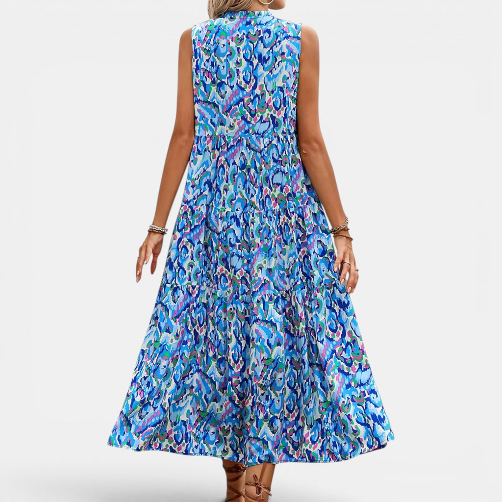 Ellmont London | Women's Lightweight Sleeveless Boho Dress for Summer