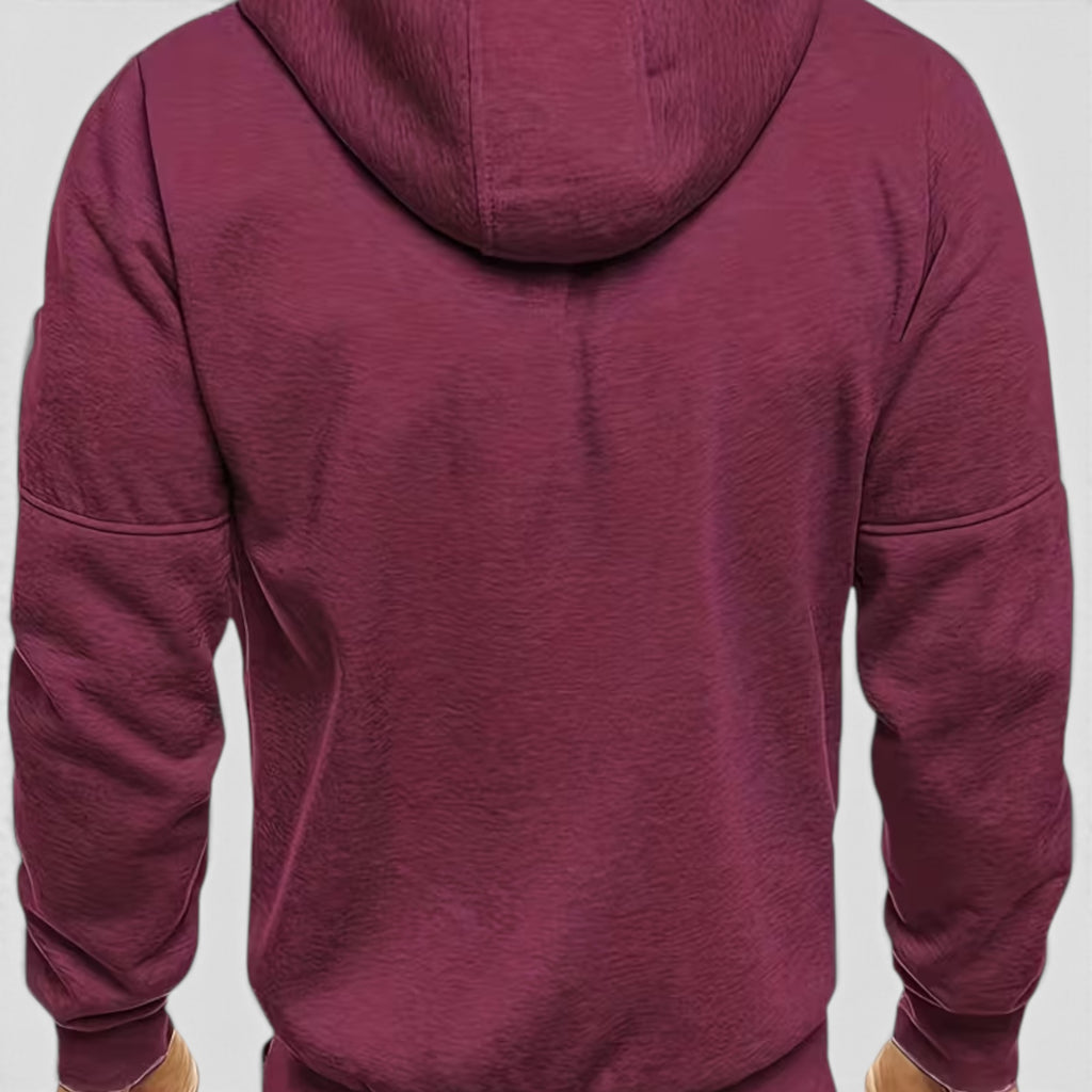 Noah | Men's Waterproof Hooded Coat Casual Loose Fit Zip Hoodie
