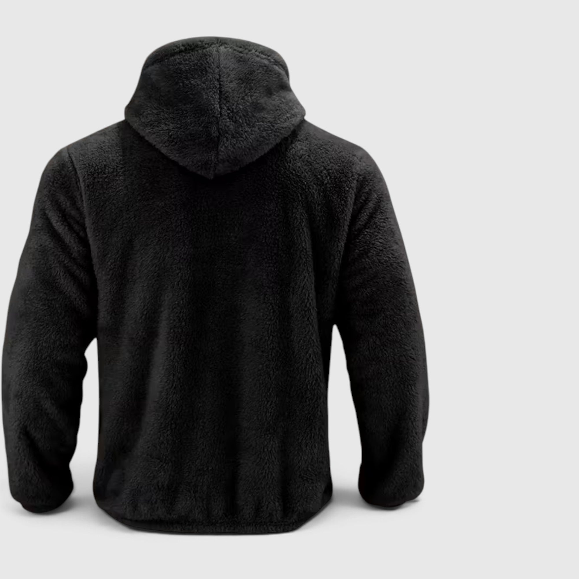 Jasper | Men's Warm Zip Up Teddy Jacket – Hooded Plus Size Outerwear