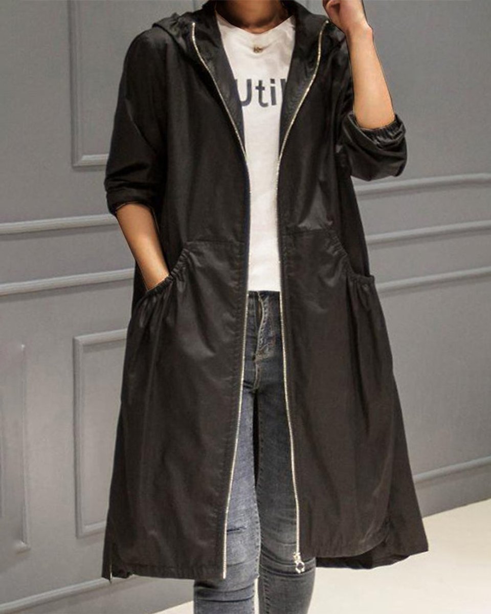 Sofia | Lightweight And Trendy Waterproof Trench Coat