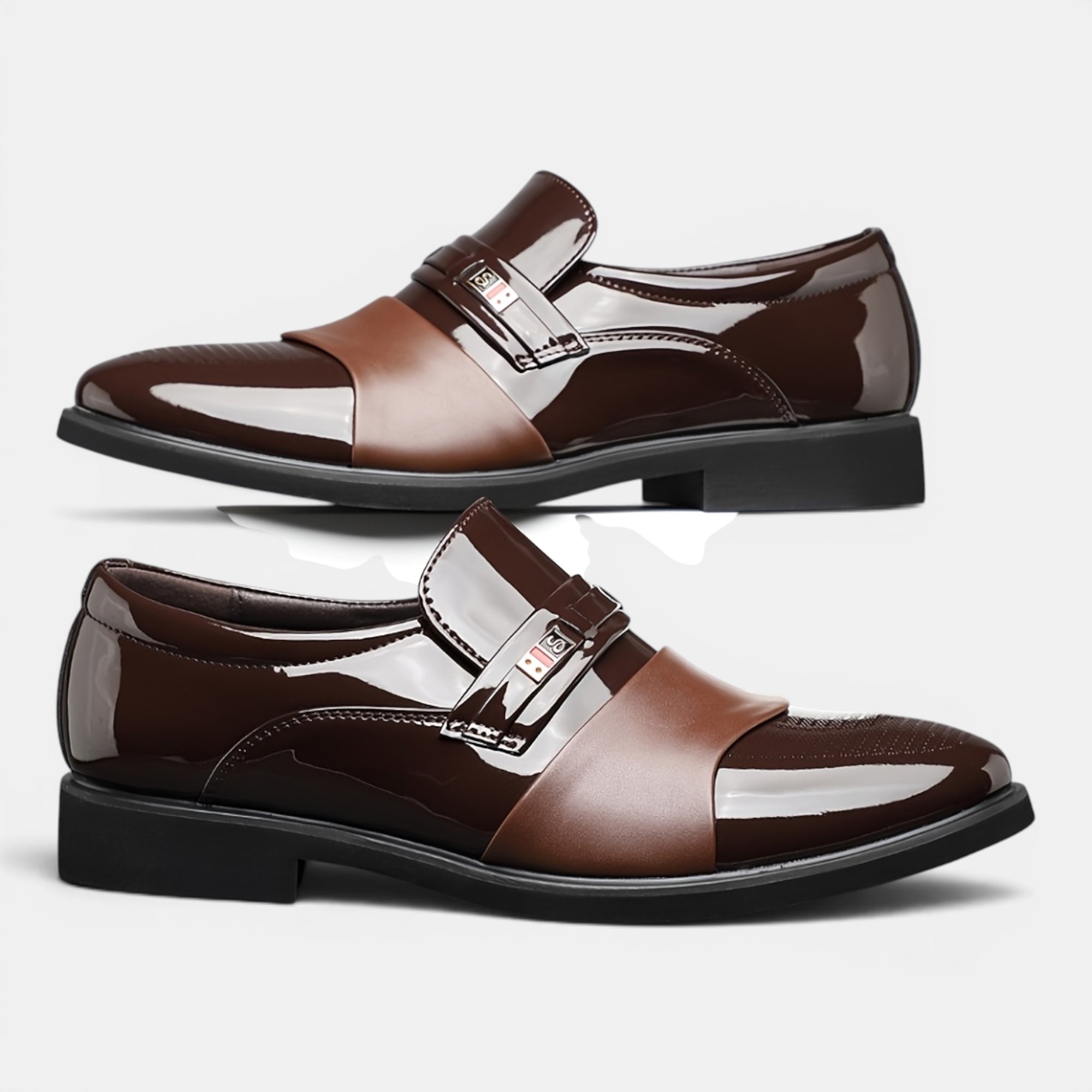 Ellmont London | Men's Slip-On Polished Formal Loafers Shoes for Business Wear