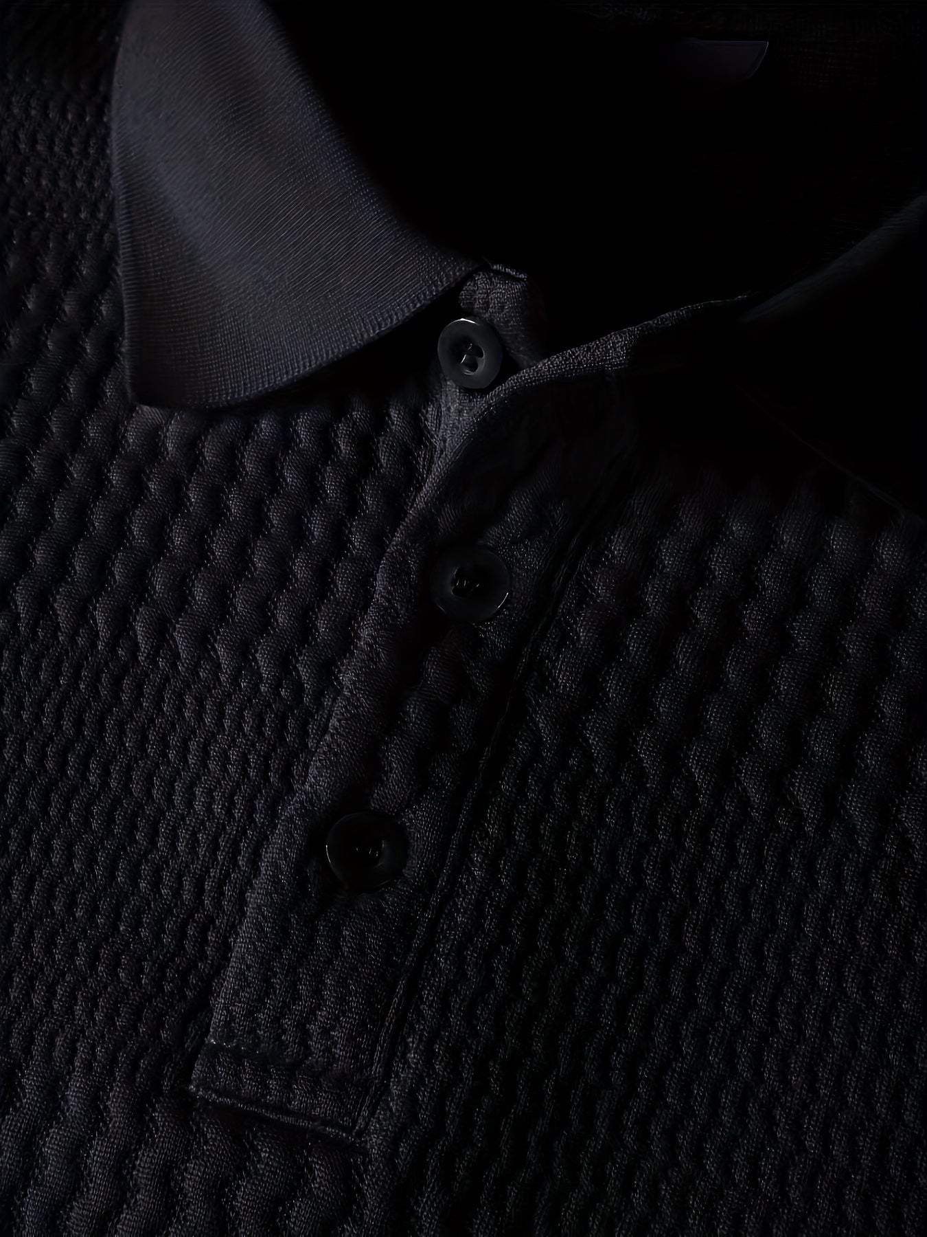 Ellmont London | Men’s Regular Fit Comfortable Ribbed Casual Textured Spring Shirt