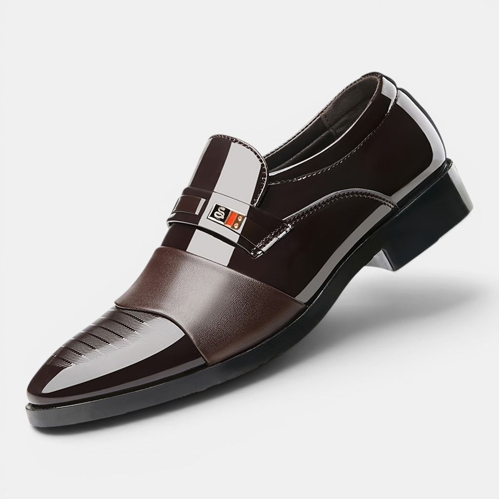 Ellmont London | Men's Slip-On Polished Formal Loafers Shoes for Business Wear