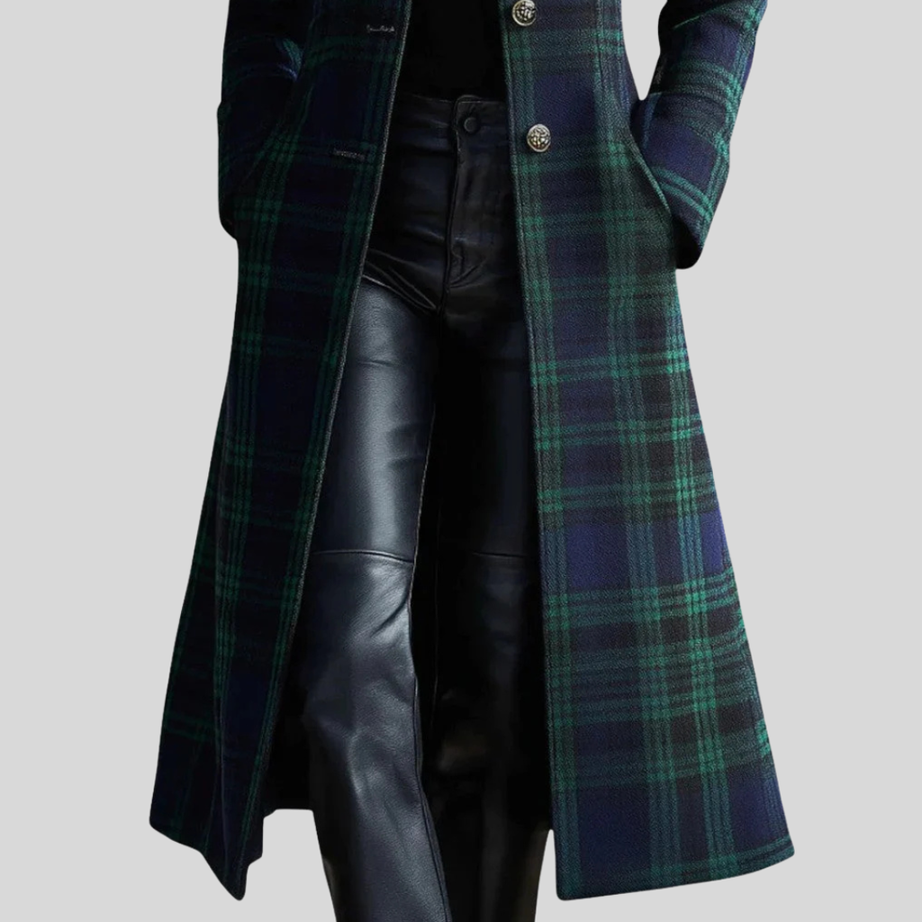 Tara | Timeless Plaid Elegant Coat