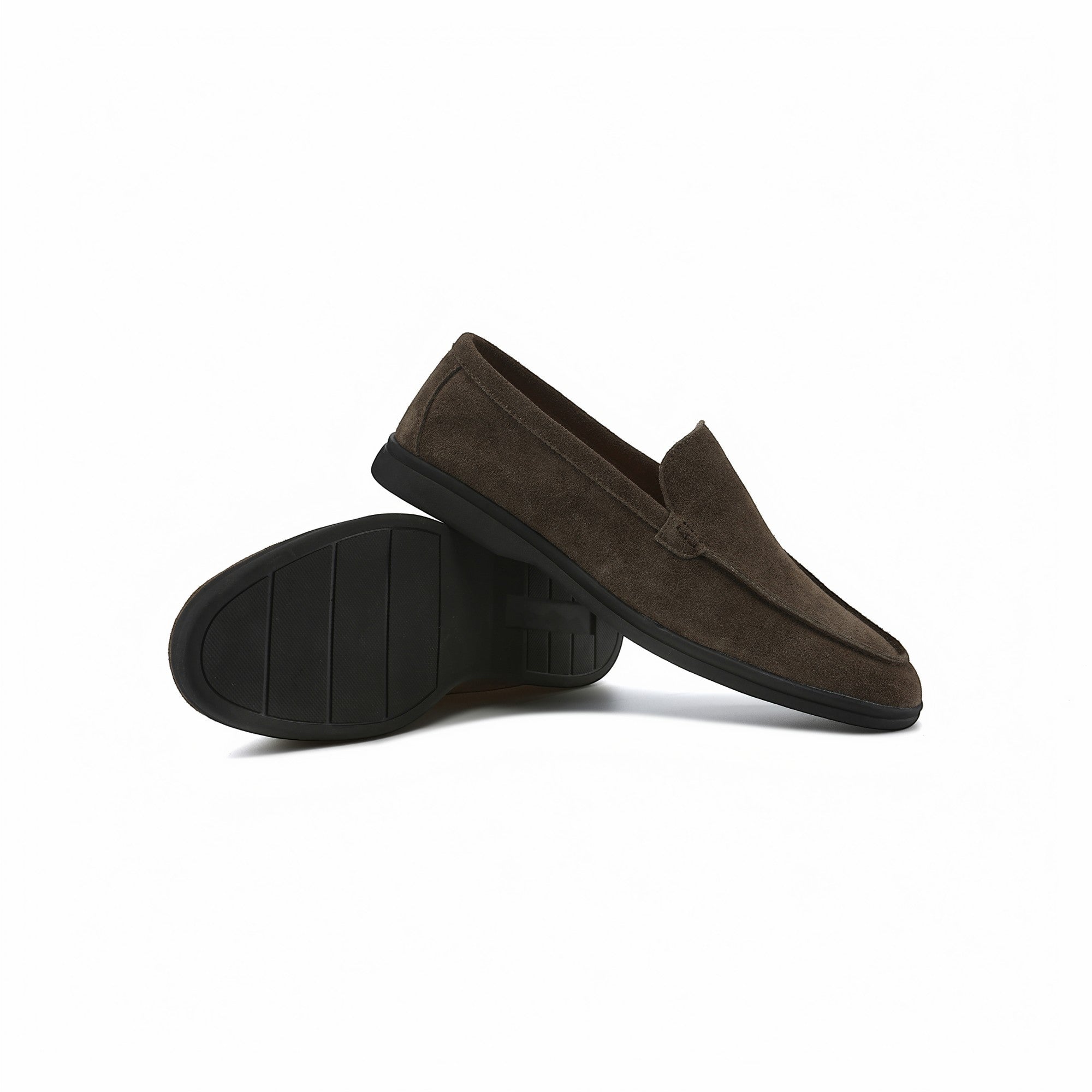 Ellmont London | Men's Suede Slip-On Loafers with Cushioned Insole