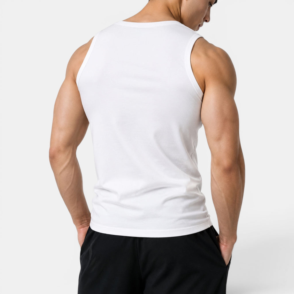 Ellmont London | Men's Breathable Undershirt Plus Size Tank Top 3 Pack
