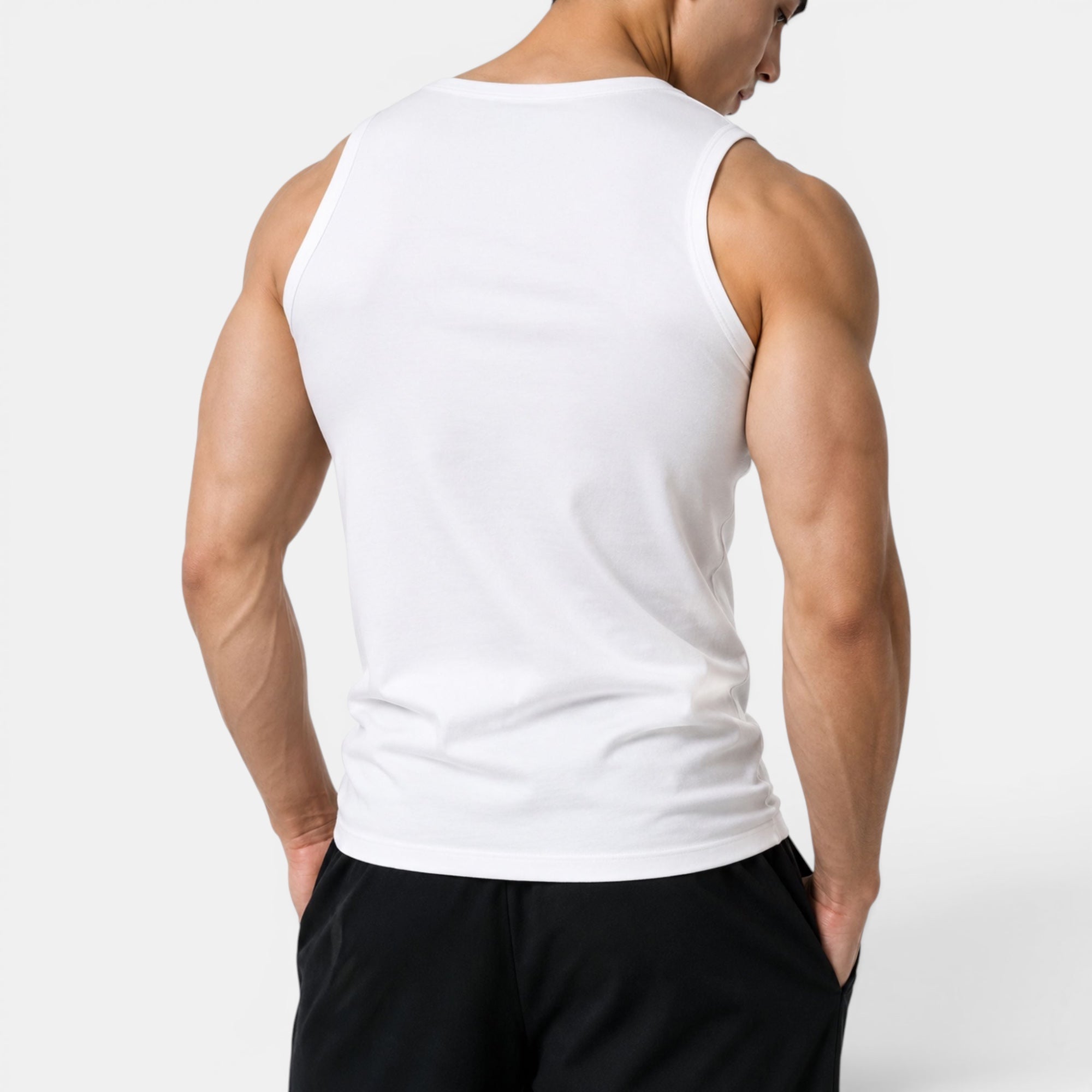 Ellmont London | Men's Breathable Undershirt Plus Size Tank Top 3 Pack