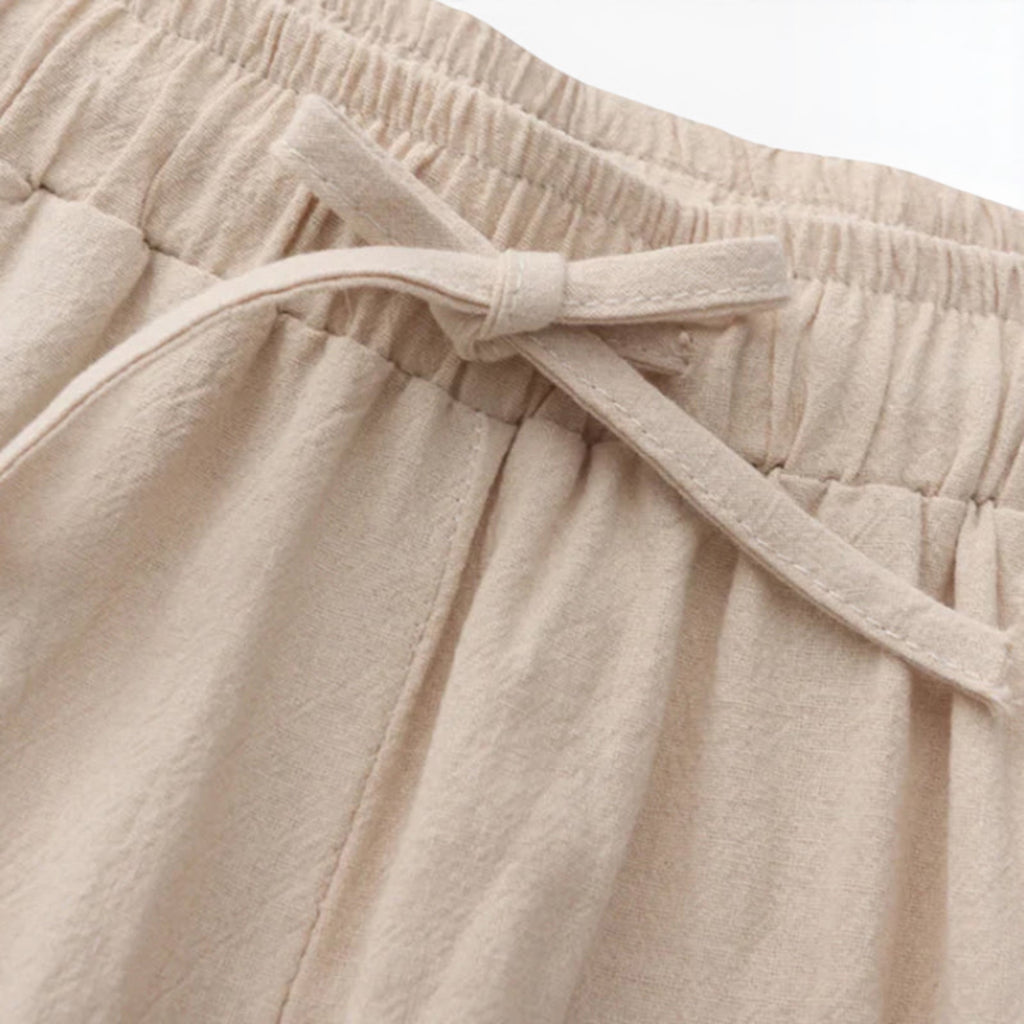 Ellmont London | Men's Linen Trousers Breathable Summer Wear