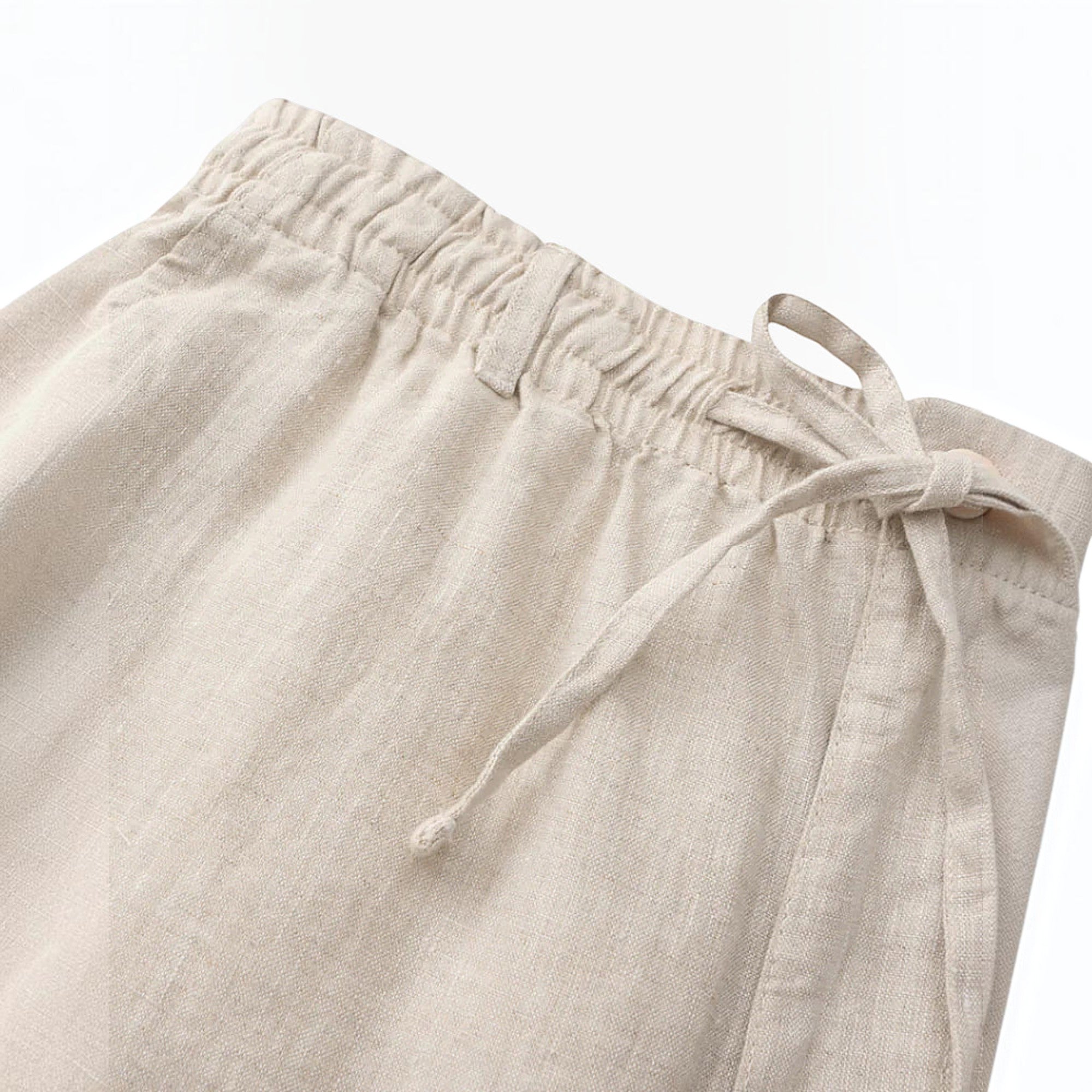 Ellmont London | Men's Relaxed Fit Linen Beach Shorts