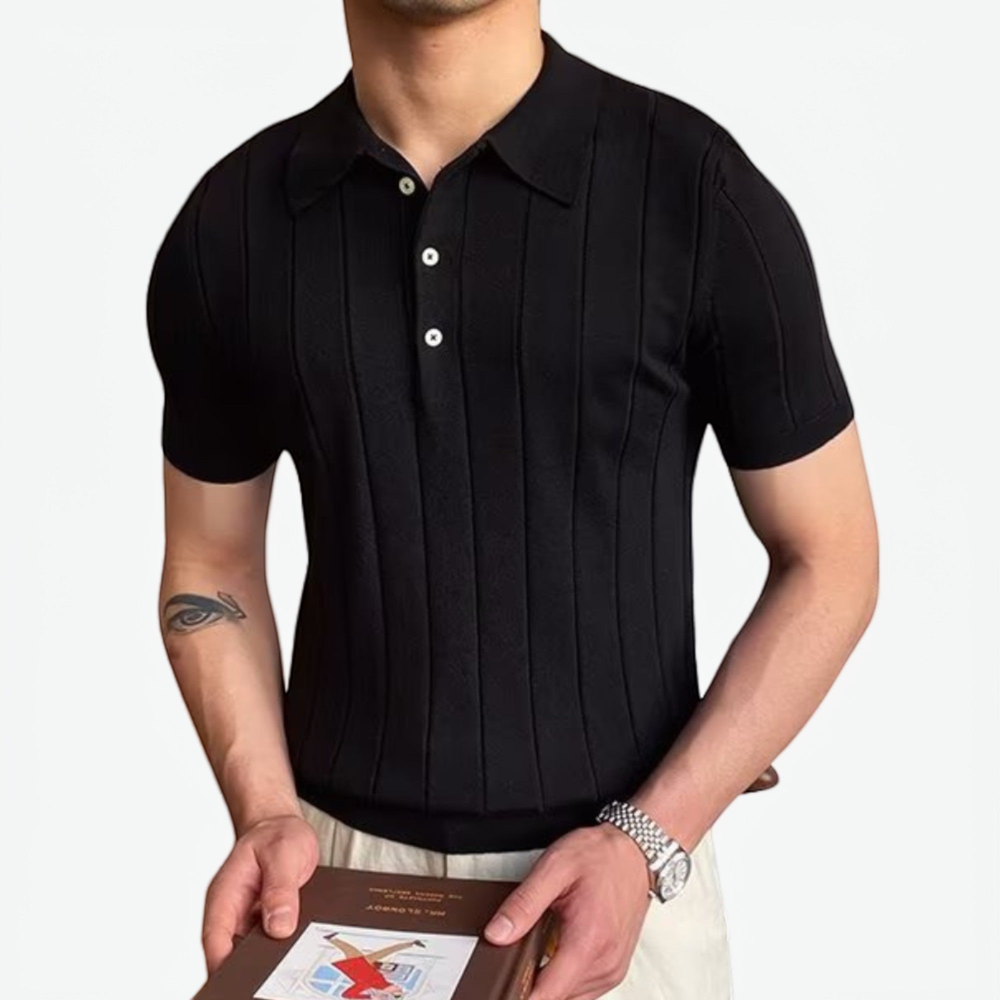 Ellmont London | Men's Premium Cotton Polo Shirt for Smart Casual Wear