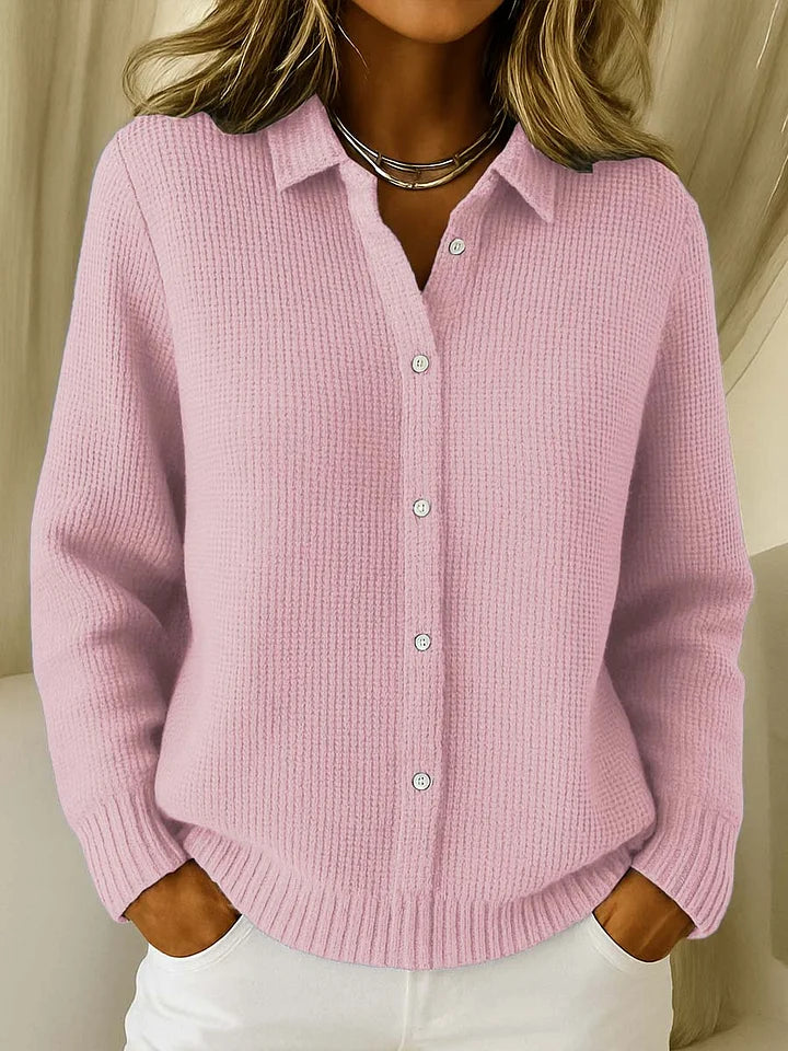 Women's Elegant Knit Cardigan – Soft Cosy Cardigan