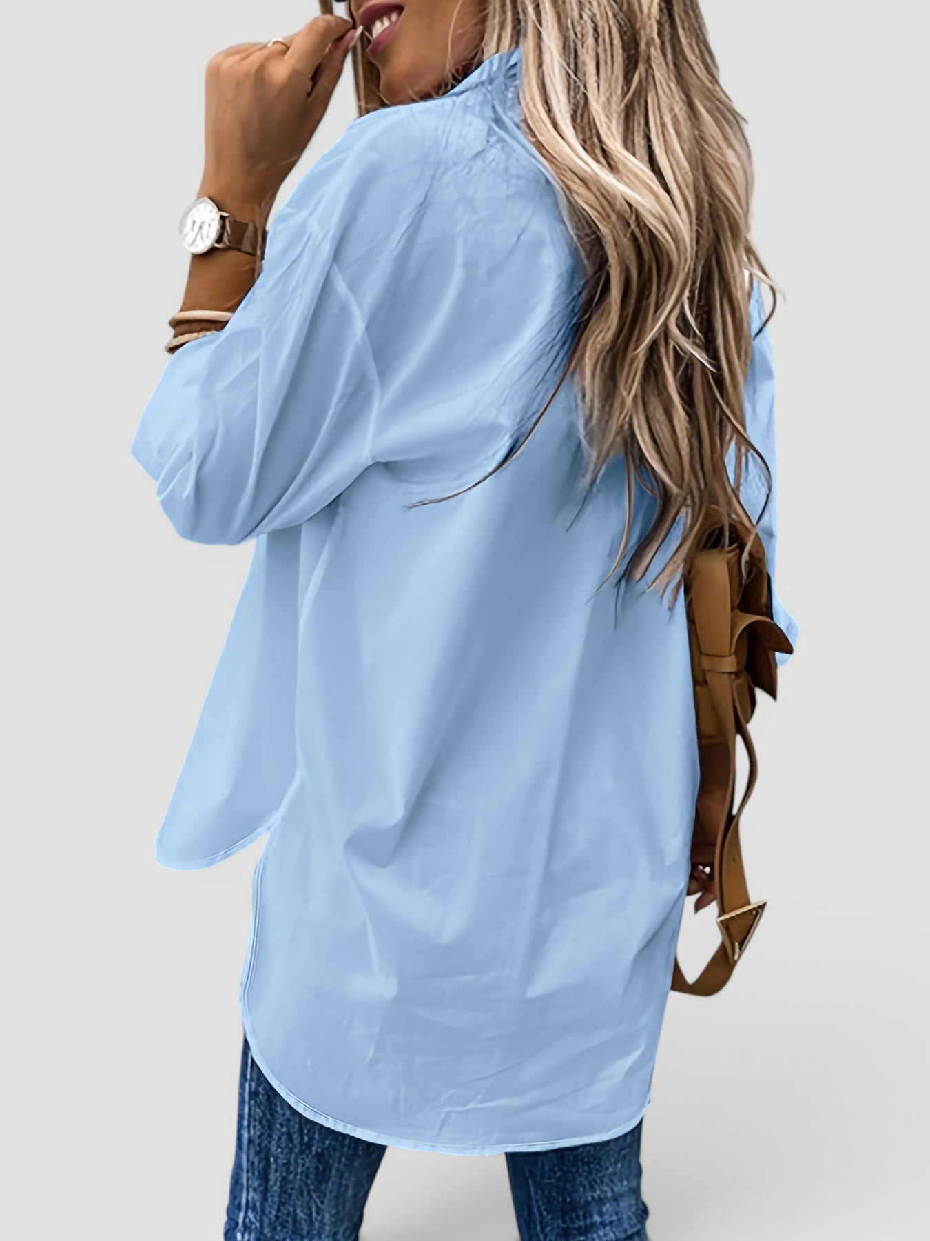 Ellmont London | Women’s Button Blouse Comfortable Daily Wear