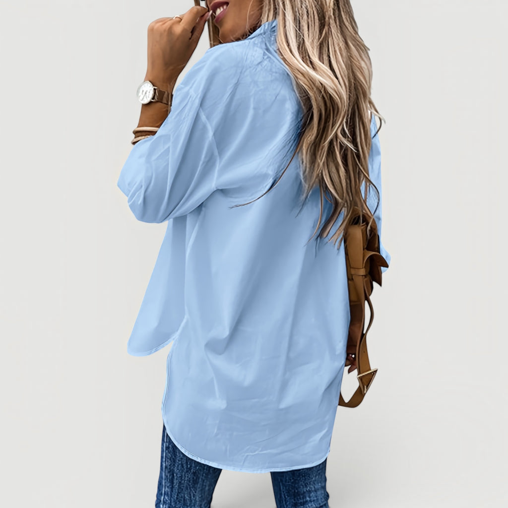 Ellmont London | Women’s Button Blouse Comfortable Daily Wear