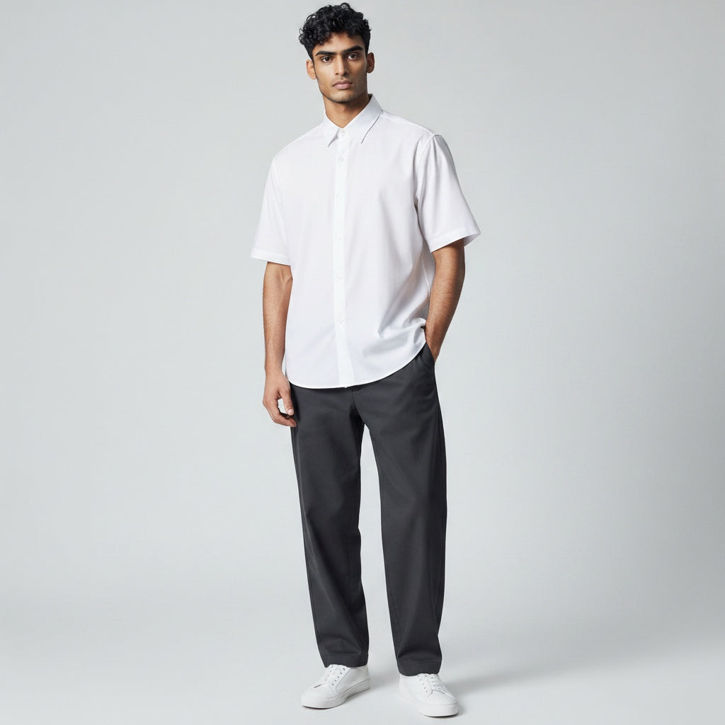 Ellmont London | Men’s Breathable Shirt Everyday Smart Casual