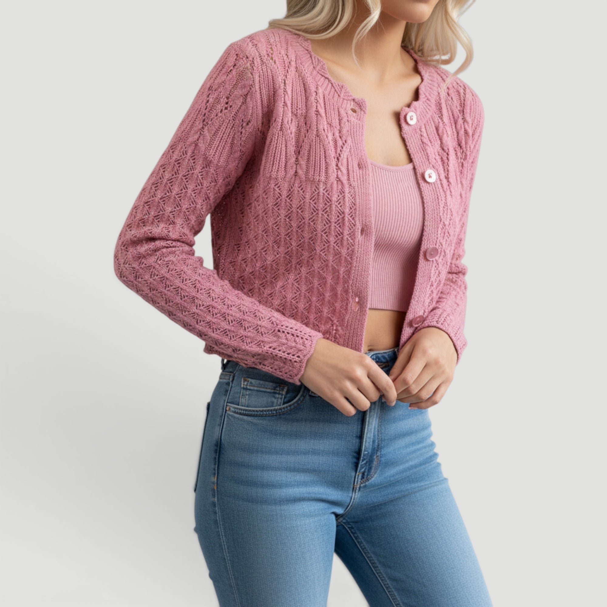 Ellmont London | Women’s Lightweight Cardigan Casual Summer Layer