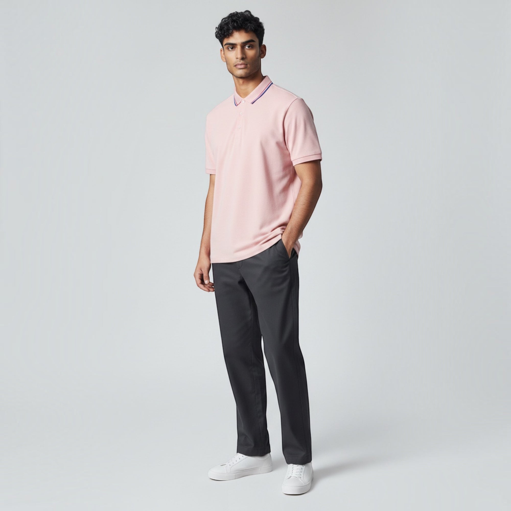 Ellmont London | Men’s Luxury Polo Shirt Lightweight Stretch Fit
