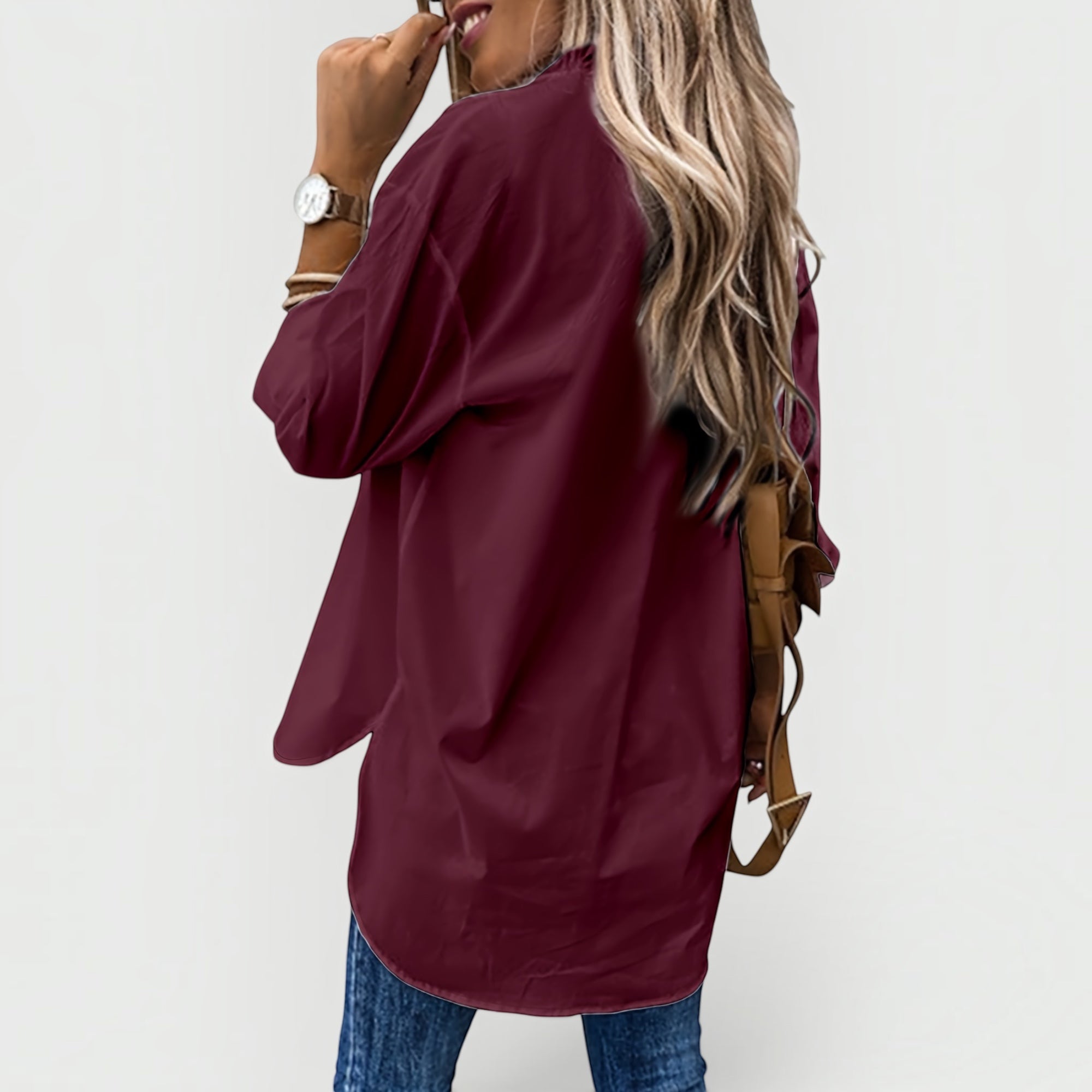 Ellmont London | Women’s Button Blouse Comfortable Daily Wear