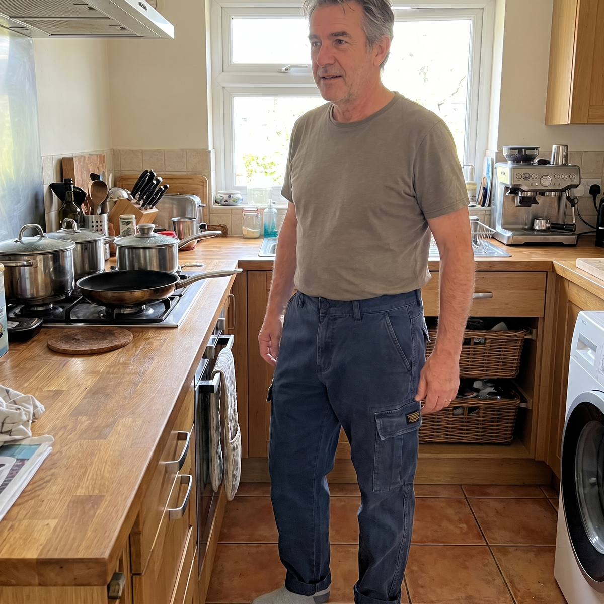 Men's Vintage Cargo Trousers