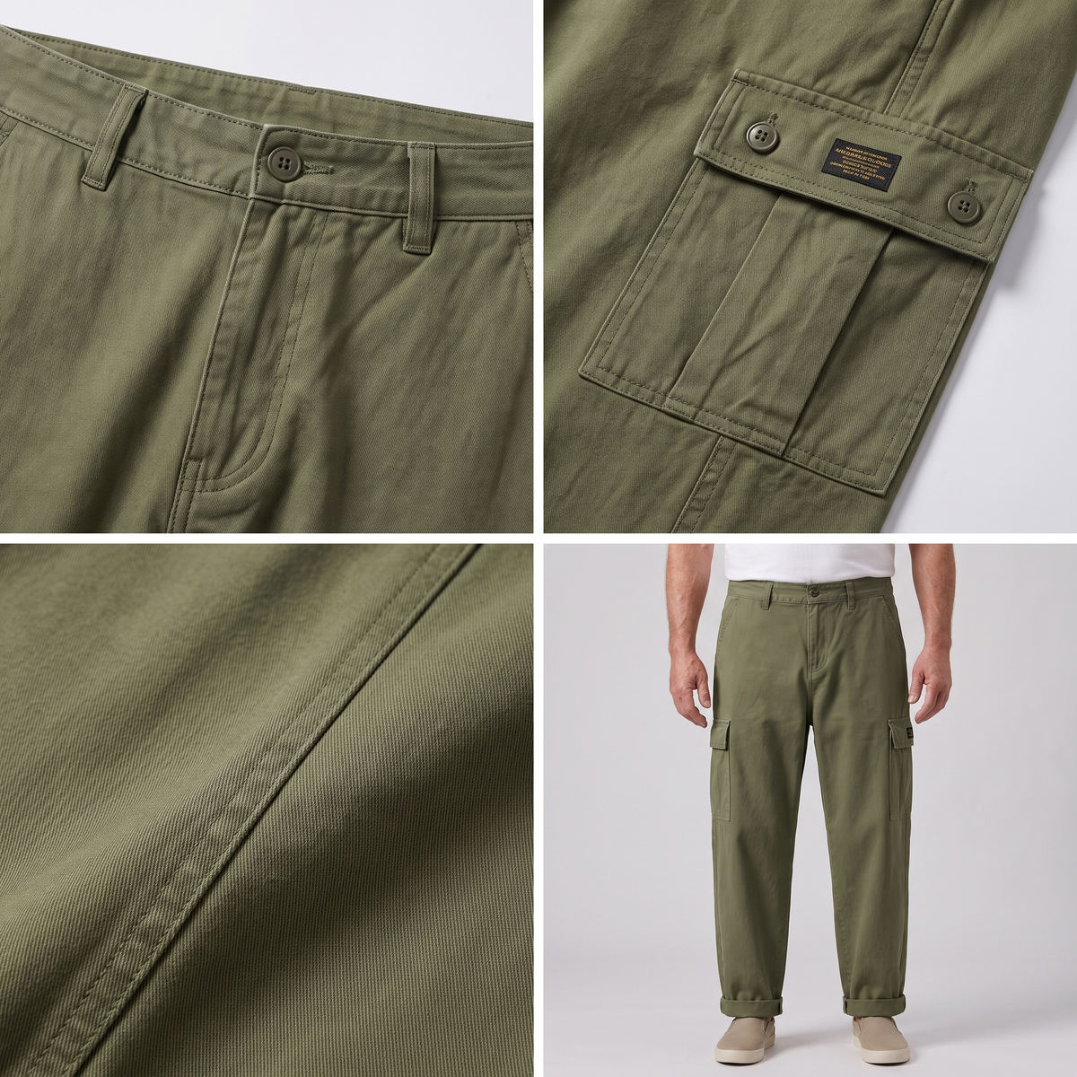 Men's Vintage Cargo Trousers