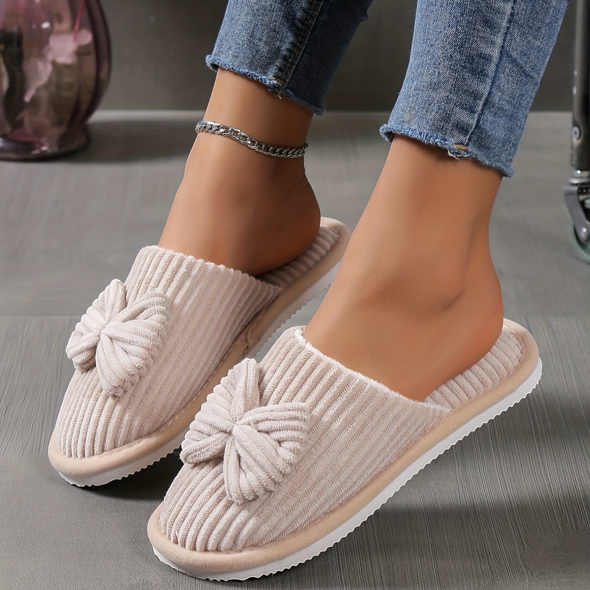 Ellmont London | Women's Cozy Indoor House Shoes with Lightweight EVA Sole