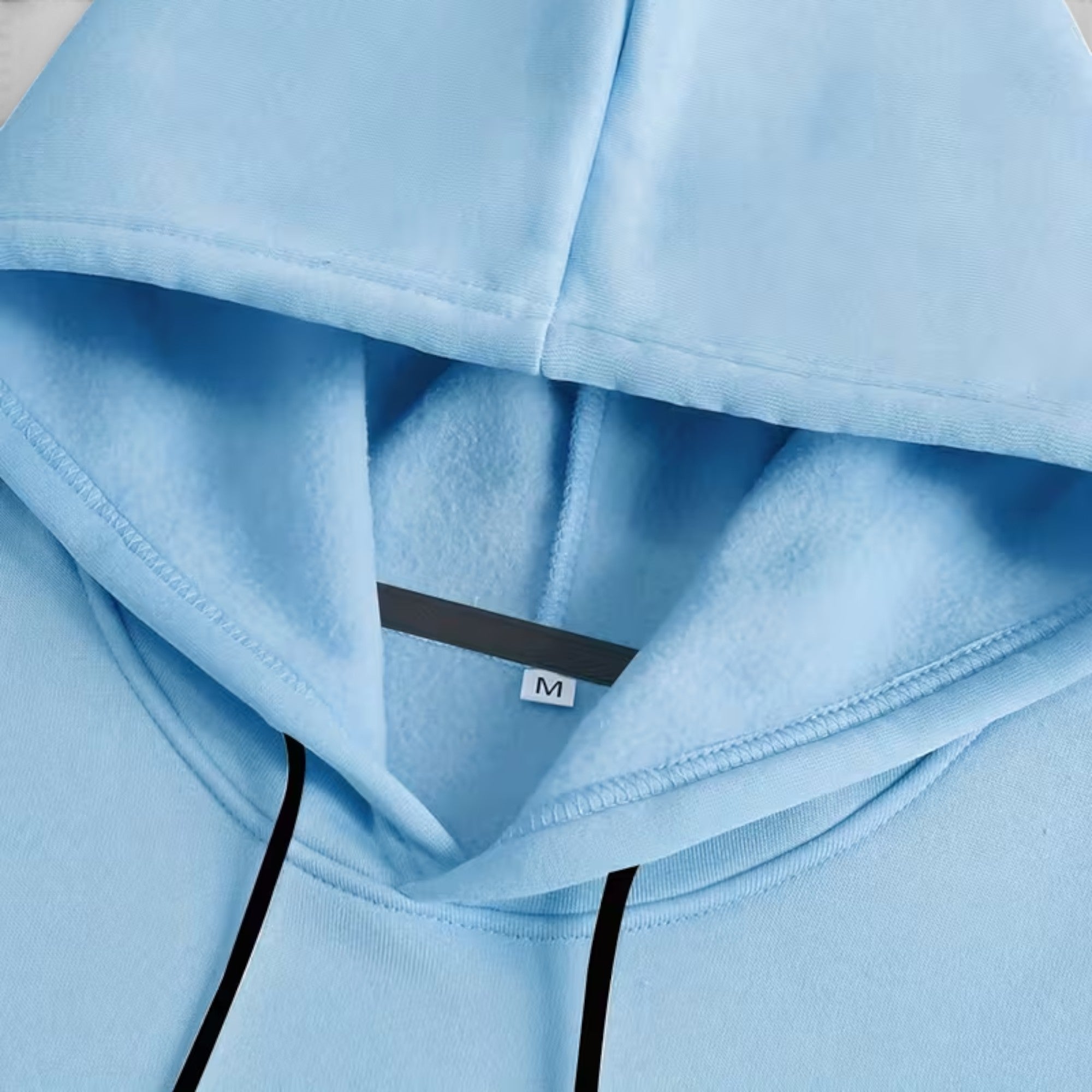 James | Men's Fleece Loose Hoodie – Warm Galaxy Print Pullover