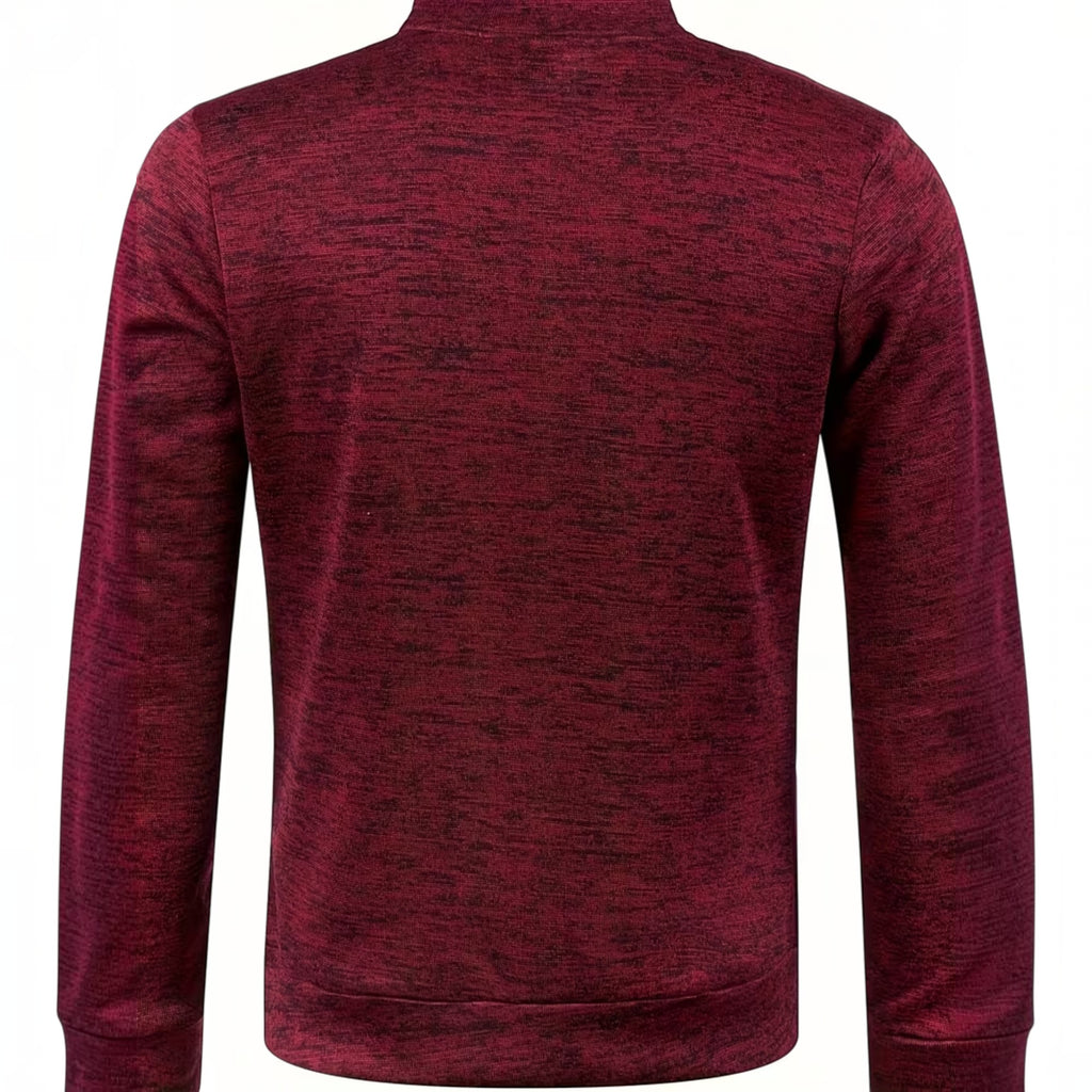 Ellmont London | Men's Knit Sweater Pullover High Neck Long Sleeve Comfort Fit