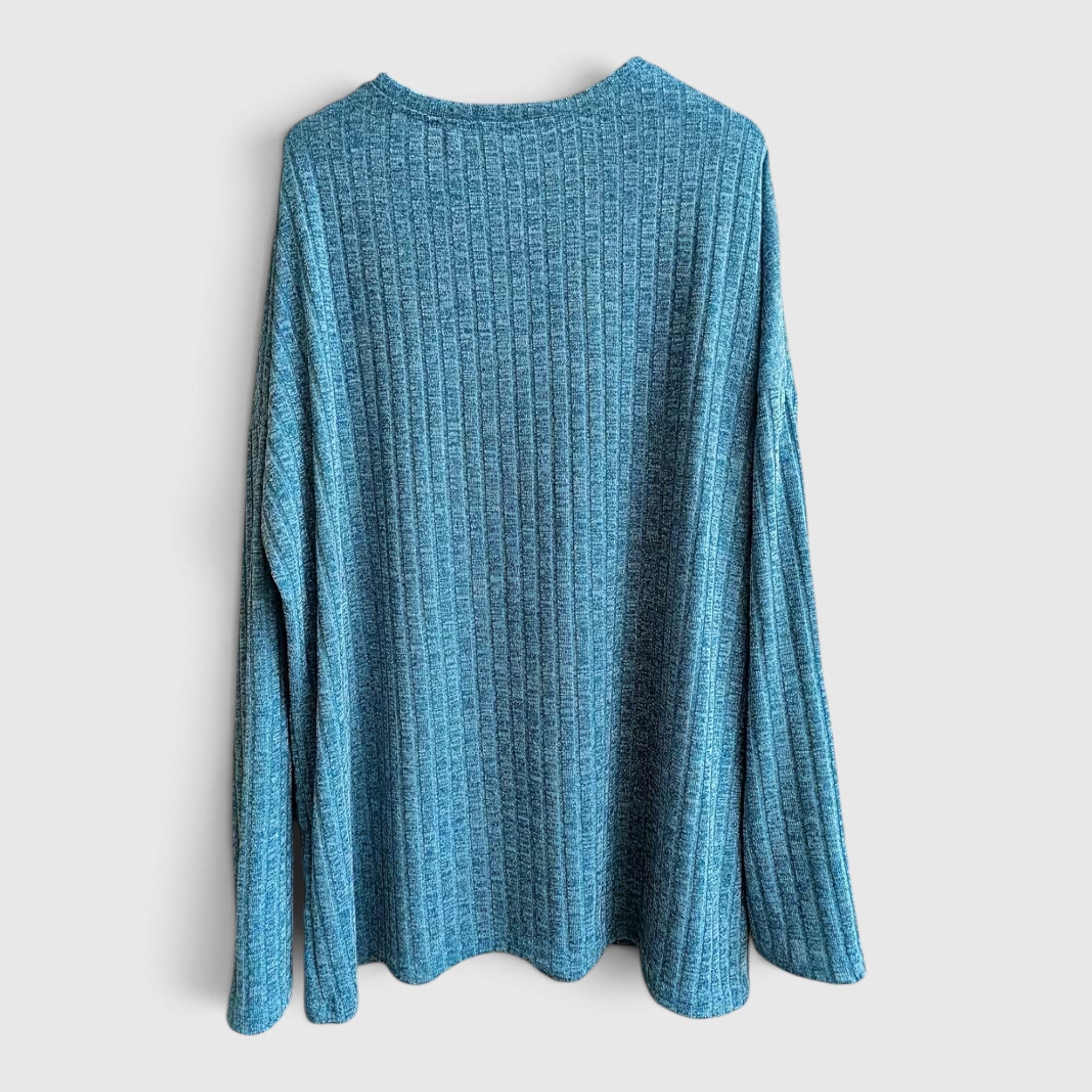 Lola | Women's Plus Size Crewneck Sweater – Relaxed Fit Long Sleeve Casual Top
