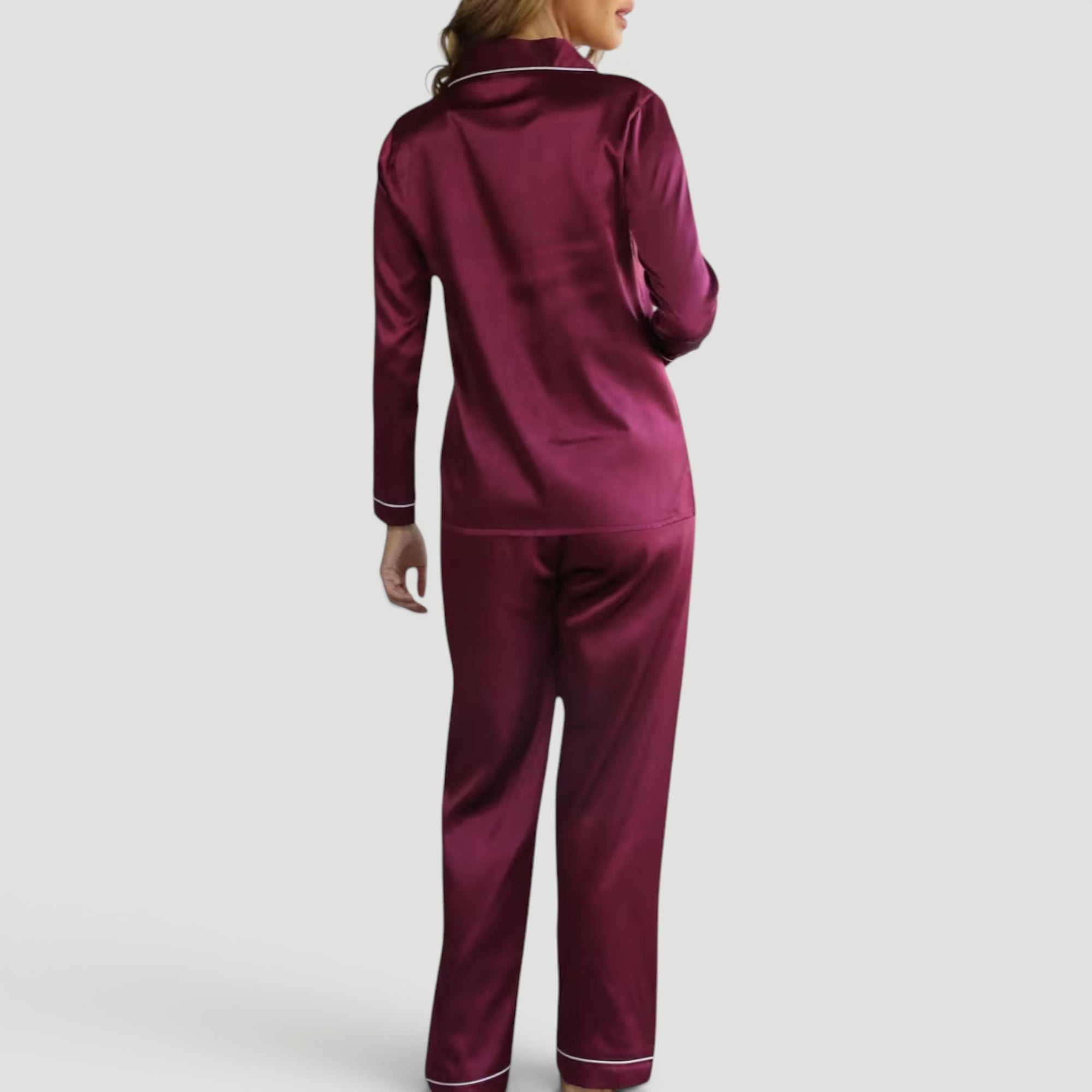 Ellmont London | Women’s Elegant Two Piece Pajama Lounge Set