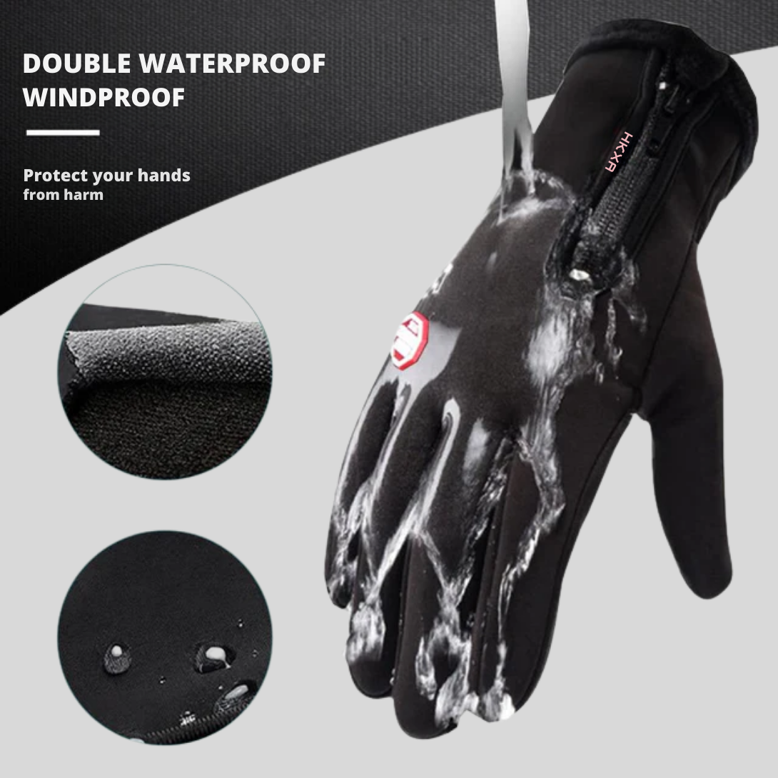 Heated Winter Gloves for Cycling and Skiing