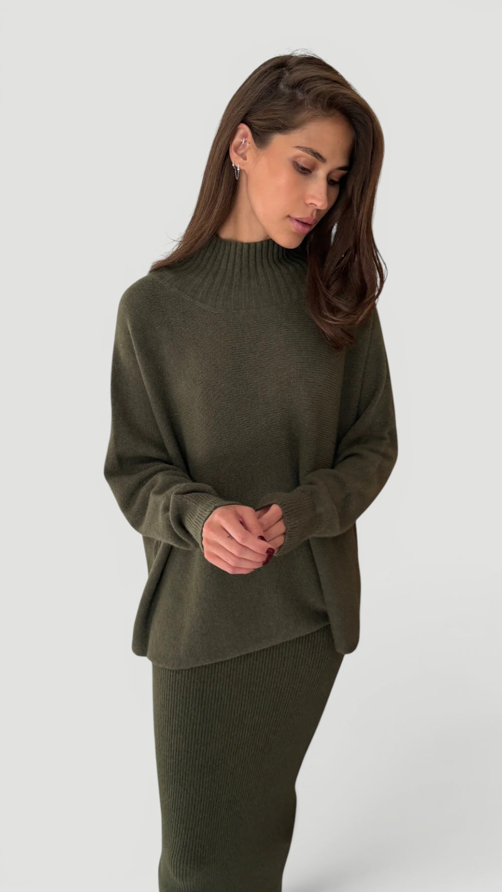 Ellmont London | Women’s Soft Relaxed Fit Summer Chic Slouchy Knit Pullover