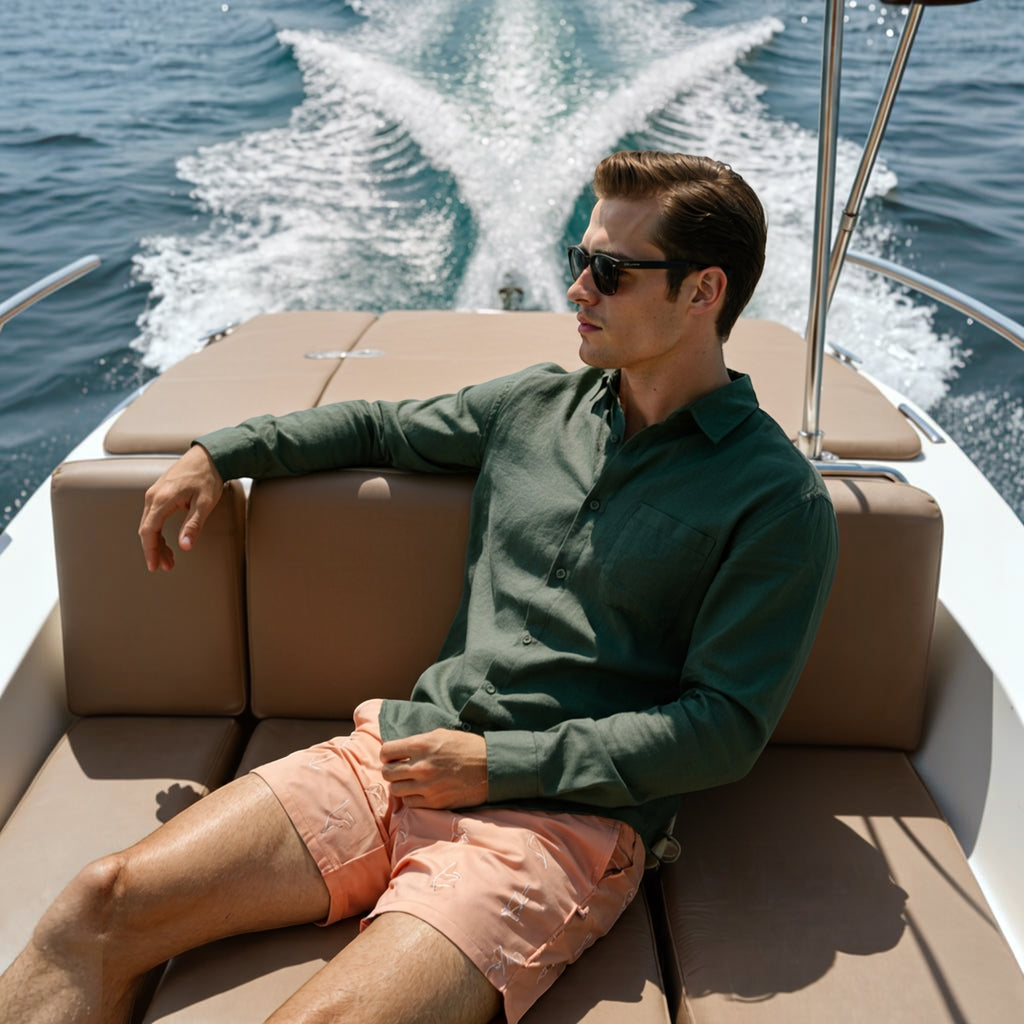 Ellmont London | Men's Breathable Linen Shirt Everyday Comfort