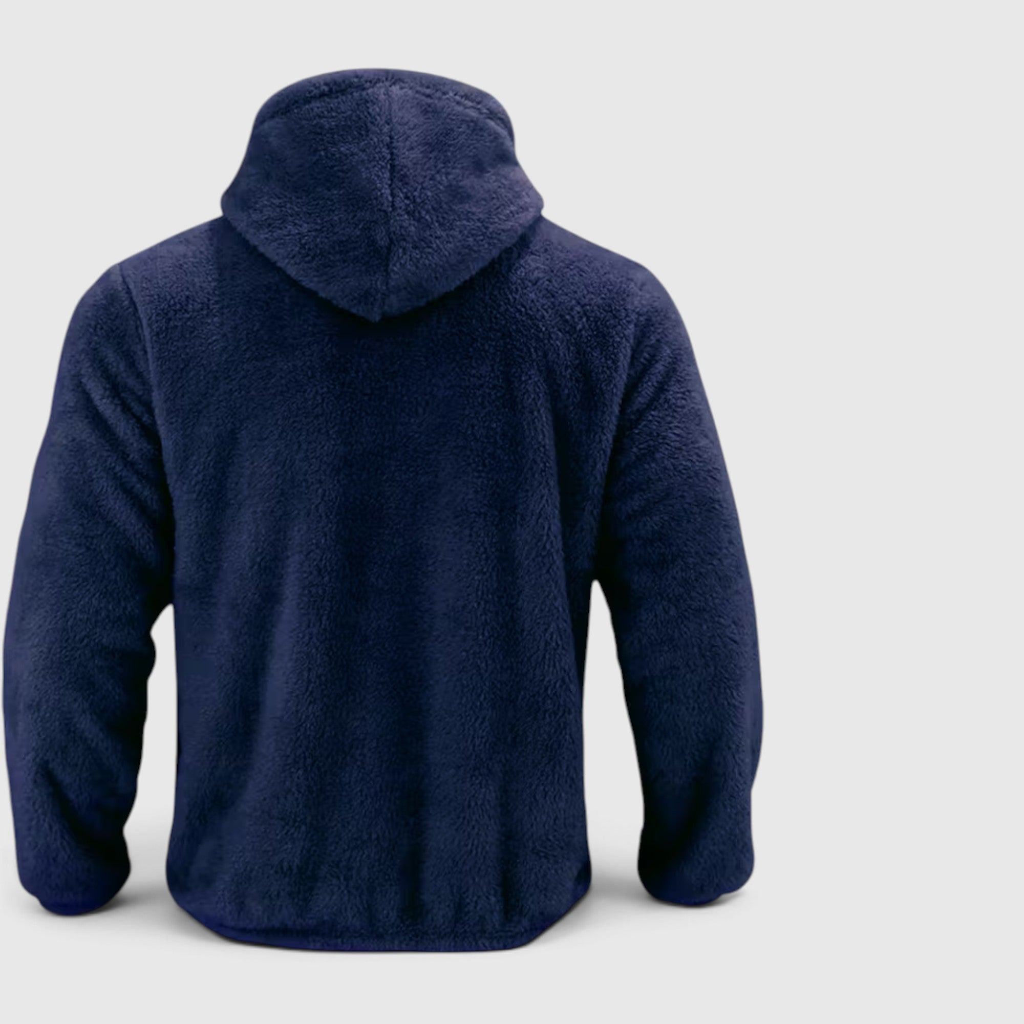 Jasper | Men's Warm Zip Up Teddy Jacket – Hooded Plus Size Outerwear