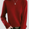Juno | Women's Crewneck Sweater – Casual Loose Fit Everyday Knit Top