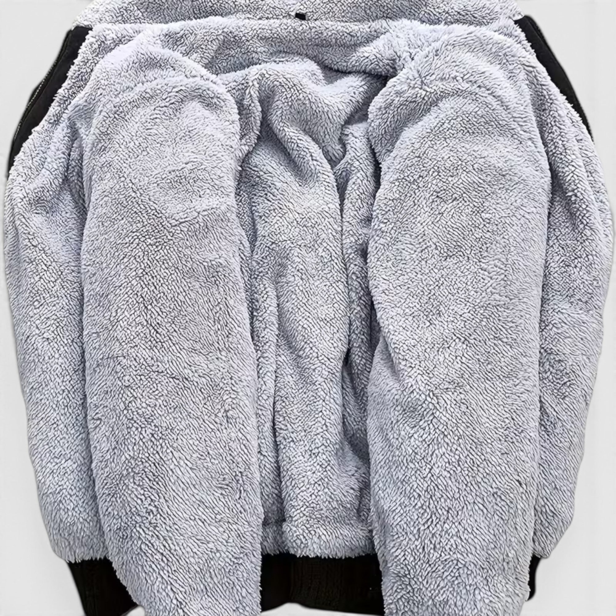 Elliot | Men's Full-Zip Winter Hoodie Jacket Soft Fleece Sherpa Lined