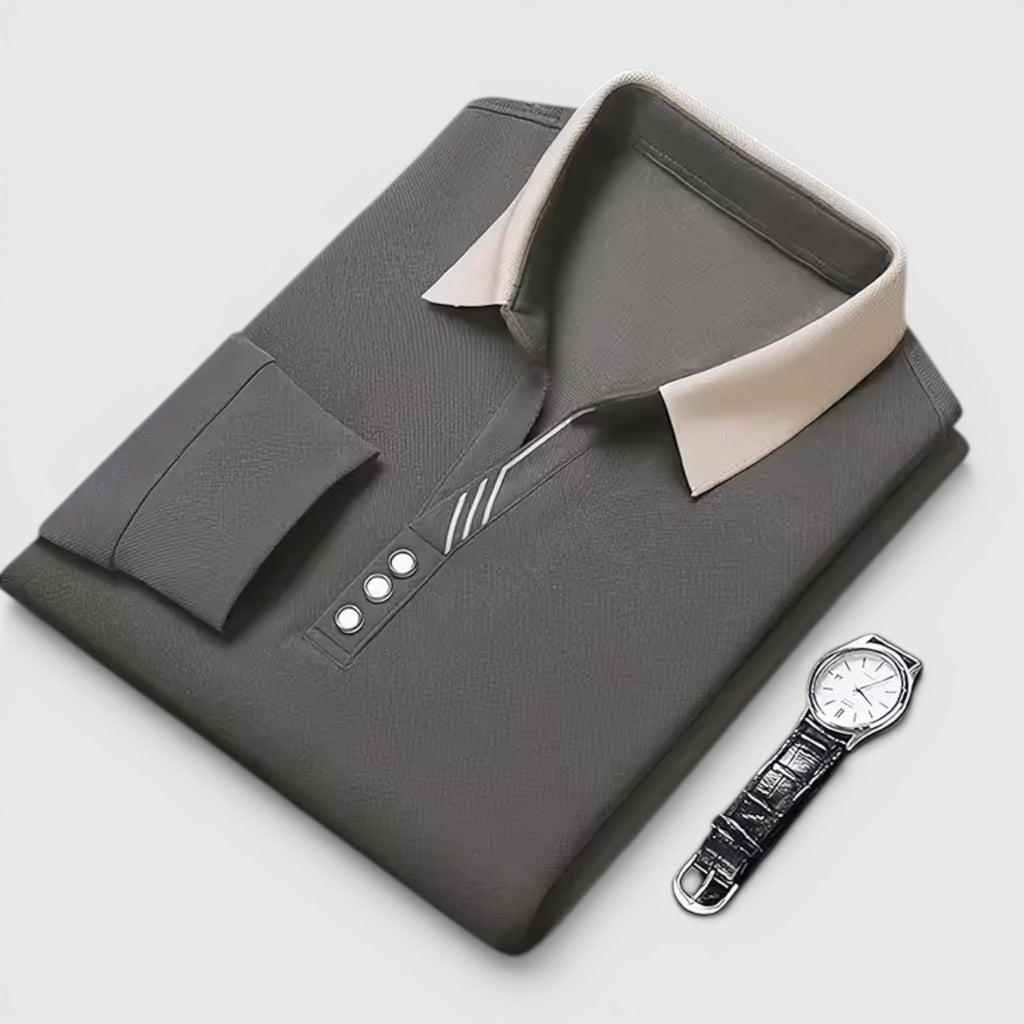Graham | Men's Button Up Decoration Shirt Regular Fit Lightweight Shirt