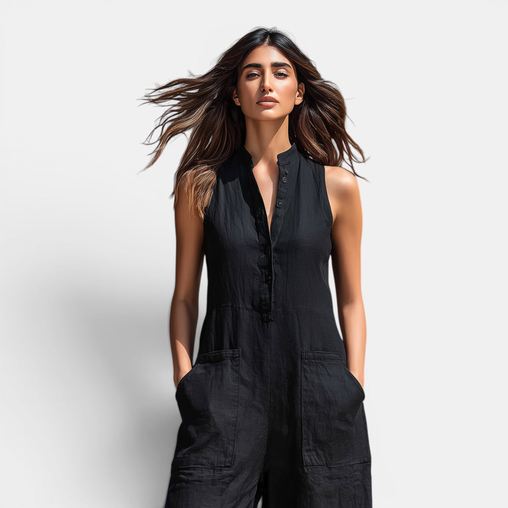 Ellmont London | Women's Lightweight Playsuite Summer Jumpsuit Casual Fit