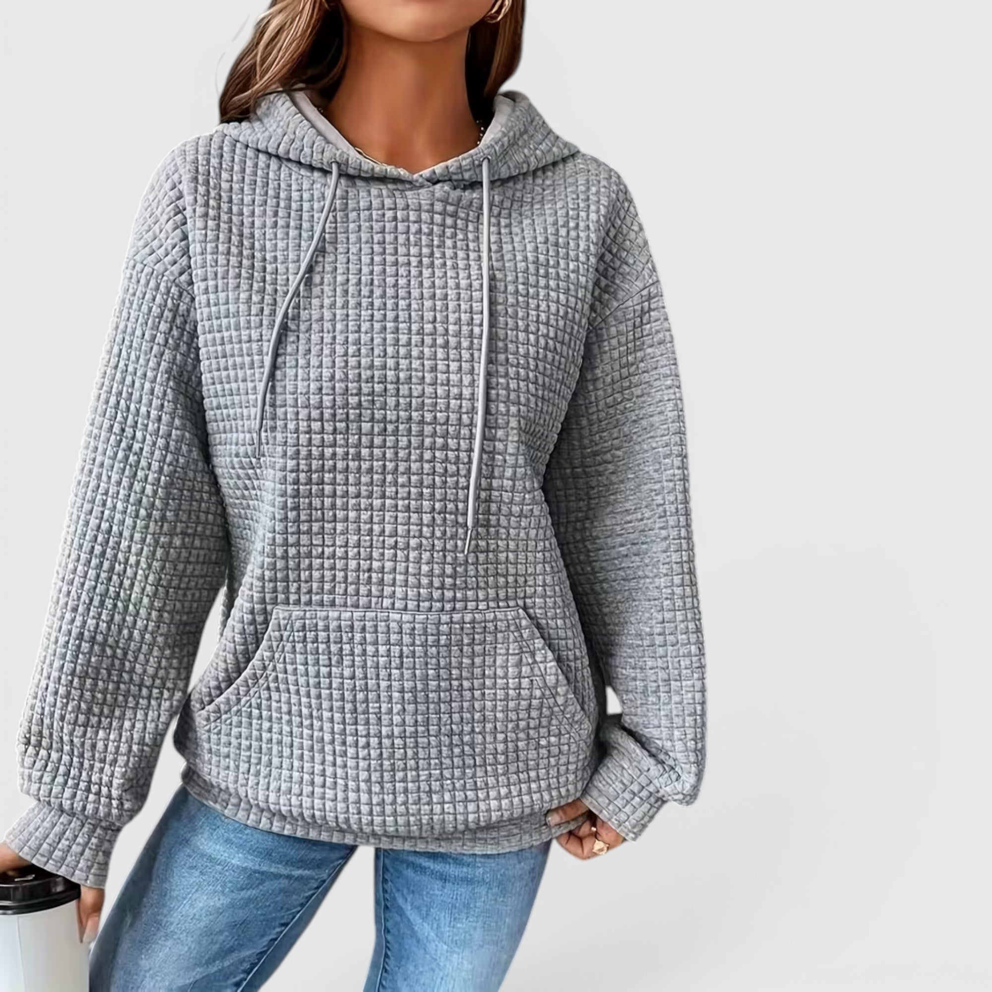 Ellmont London | Women's Plus Size Sweatshirt – Comfortable Hooded Pullover
