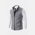 Ellmont London | Sweater Vest Men's Lightweight Full Zip Layering Vest