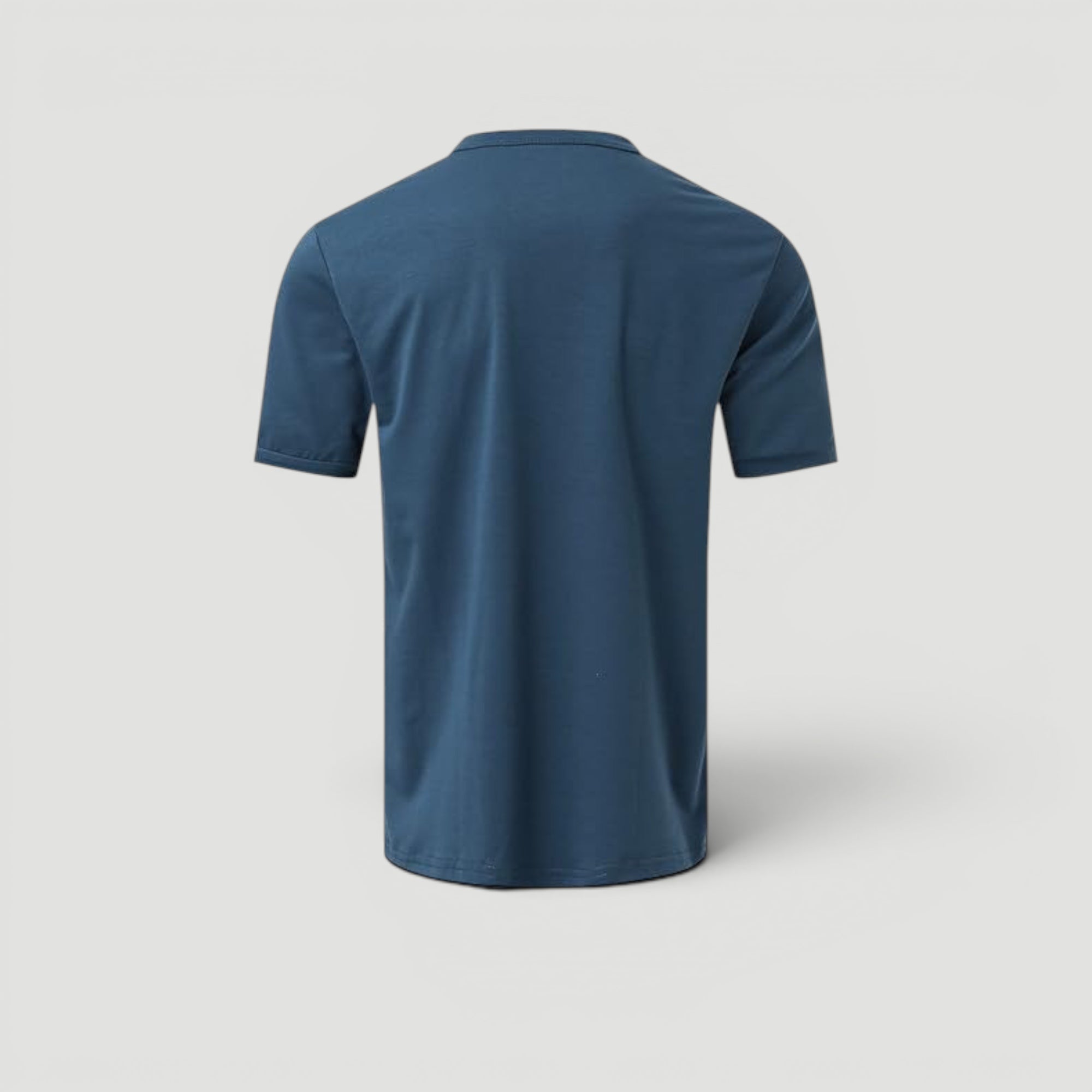 Ellmont London | Men’s Slim Fit Button Neck Casual Shirt