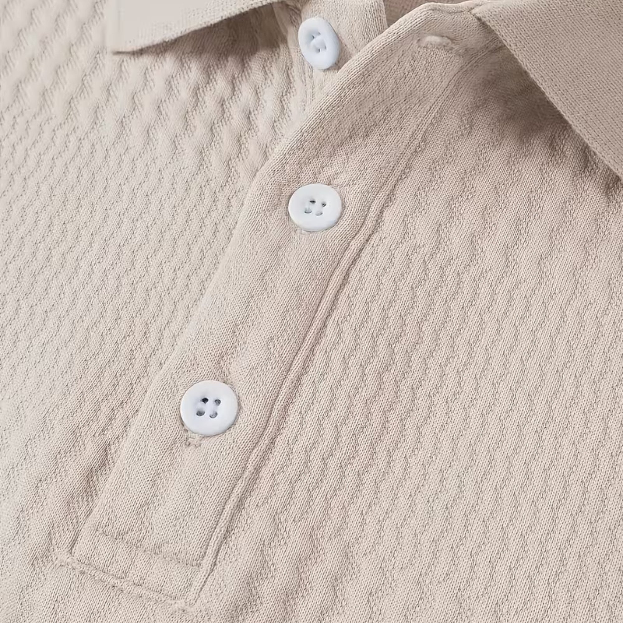 Martin | Men's Jacquard Knit Shirt – Regular Fit Office & Weekend Wear