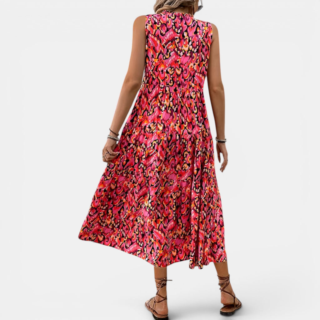 Ellmont London | Women's Lightweight Sleeveless Boho Dress for Summer