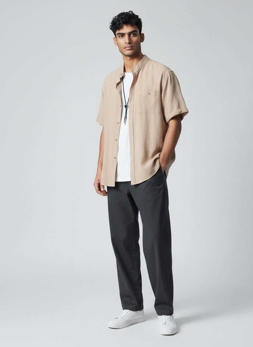 Ellmont London | Men’s Cotton Summer Shirt Comfortable Fit