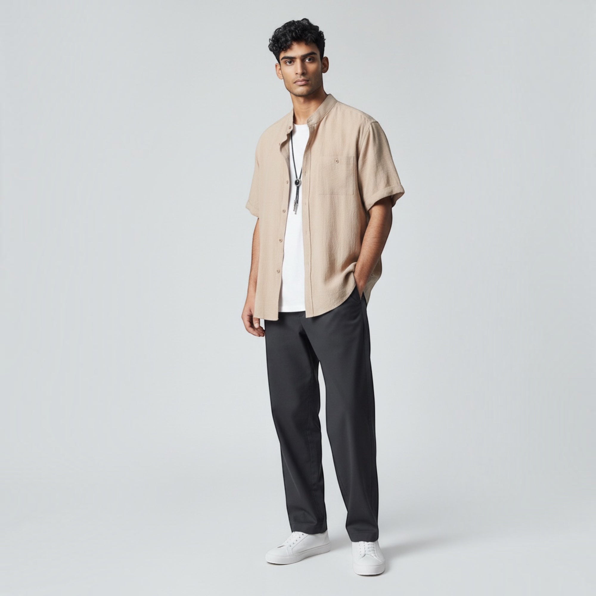 Ellmont London | Men’s Cotton Summer Shirt Comfortable Fit