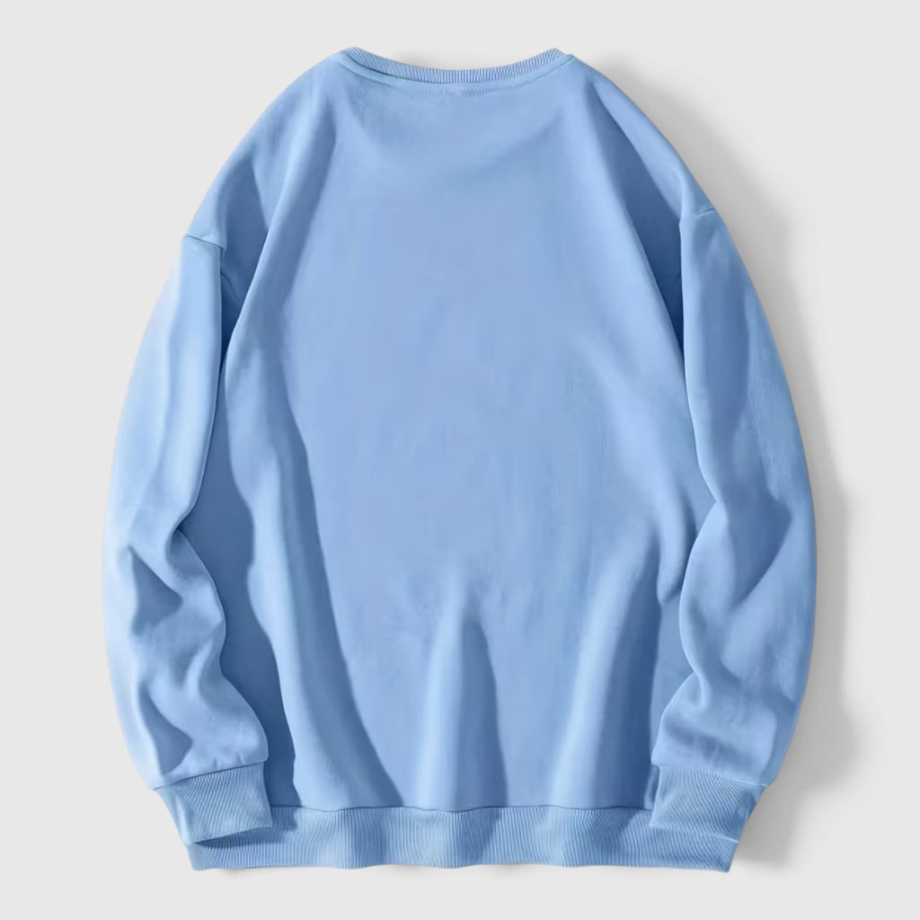 Marina | Women's Oversized Sweater – Casual Crew Neck Everyday Sweatshirt